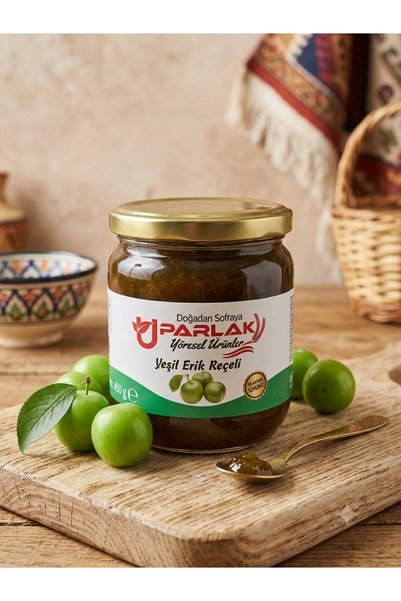 Yeşil Erik Reçeli 450Gram