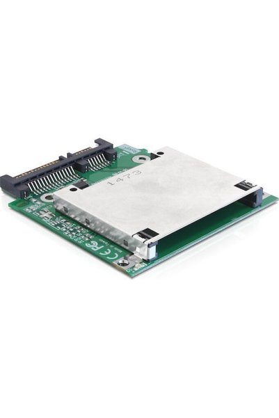 DELOCK Εσωτερικός Αναγνώστης Καρτών SATA για CompactFlash Ασημί Κωδικός: 91714