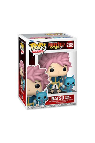 Funko Fairy Tail Pop! & Buddy Natsu with Happy pop Figure figür