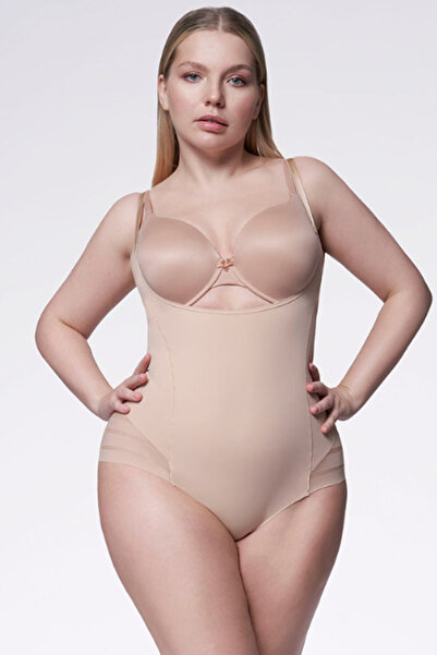 Julimex Body dama modelator cu plasa, 119 Mesh - Piele, L