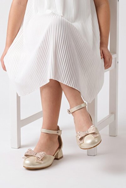 Pabuçland Girl's Daily Heeled Evening Dress Shoes