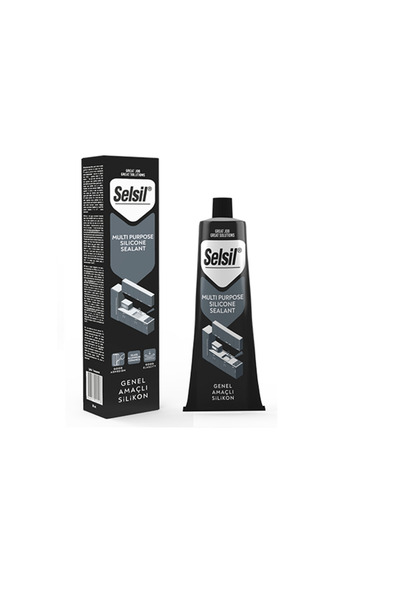 Selsil GENEL AMACLI TUP SILIKON BEYAZ 50G