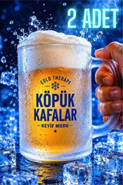 Pofika Buz Bardak Köpük Kafalar İçecekleri Soğutan Çift Cidarlı Jel Buz Barda...