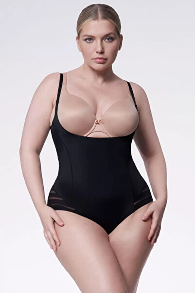 Julimex Body dama modelator cu plasa, 119 Mesh - Negru, XL