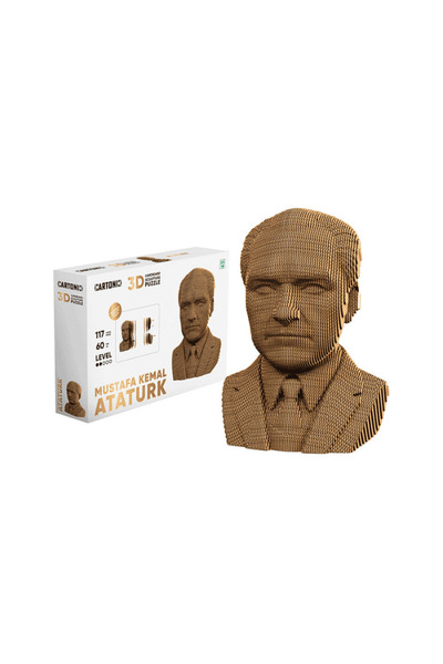 Cartonic 3D Puzzle - Mustafa Kemal Ataturk