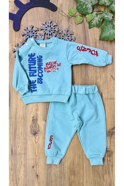 CemBebe Baby boy long sleeve jersey spring suit suitable for winter use