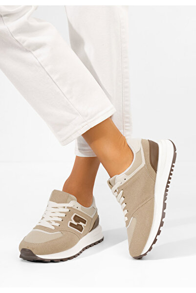 B T Shoes Γυναικεία sneakers Νιλίνα χακί