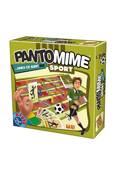 D-Toys Joc de sport prin pantomime – Joc de societate și joc de mimă