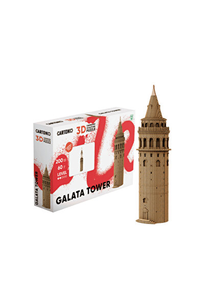Cartonic 3D Puzzle - Galata Tower