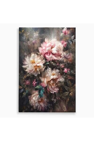 Luxcanva Tablou Canvas Poezia Florilor 50x70 cm pe Sasiu Lemn Flori Arta Natura