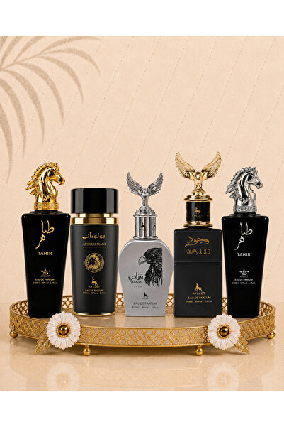 Ayelet Set de 5 parfumuri bărbătești orientale - Tahir Gold + Apollo Mane + W...