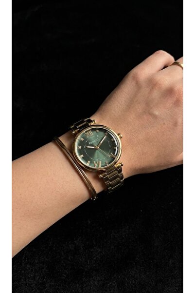 Ferrucci Fc.13933M.06 Green Dial Steel Women's Wristwatch