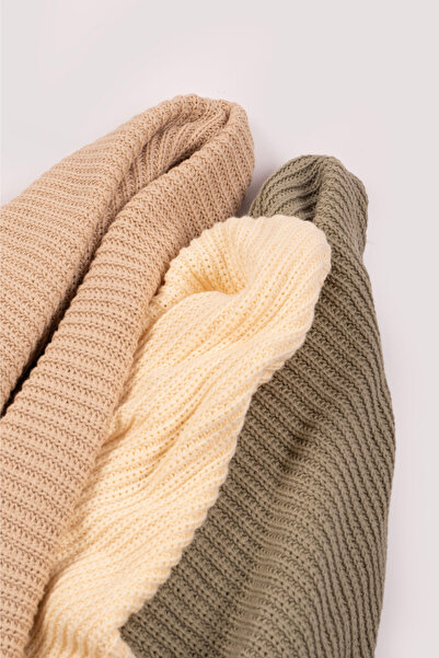 VAUVA 100% Cotton Knitwear Baby Blanket - Thessaloniki Knitted Soft Baby Stroller and Crib Cover