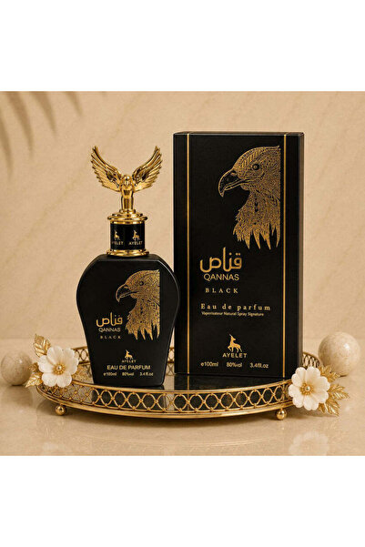 Ayelet Set de 5 parfumuri bărbătești orientale - Qannas Black + Al Sayadin + Jam Jam Azzuro + Center al Kanass Silver + Qannas Silver