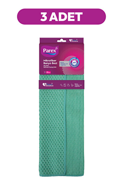 Parex Microfiber Bath Cloth Triple Pack
