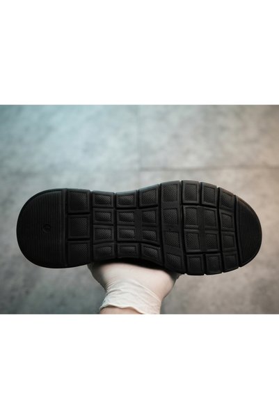 ERDOĞAN TULGAR Genuine Leather 45 46 47 Large Size Economical Black Casual Men's Shoes Te0135