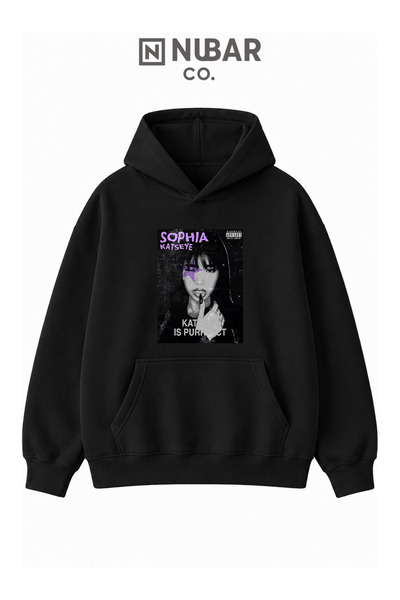 Grafftee Clothing Sophia Katseye Girl Printed High Quality Cotton Sweatshirt