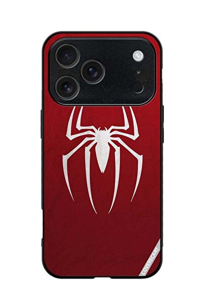 Coverscart Protective Case Cover For Apple iPhone 17 Pro Max Spider Design Red