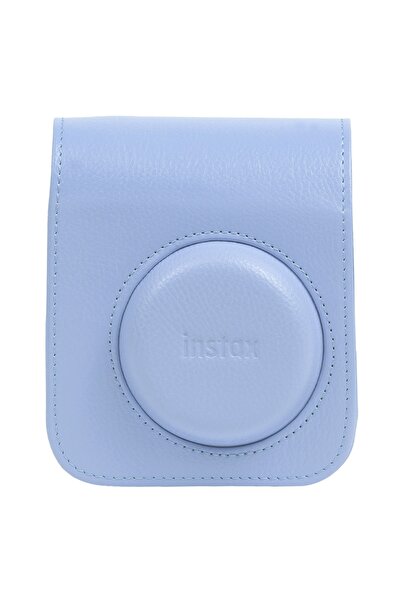 Fujifilm Instax Mini 13 Uyumlu Deri Çanta, Frost Blue