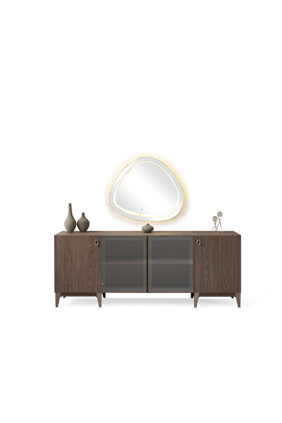 Erz Design Bergamo Modern Dolaplı Çekmeceli Aynasız Konsol 200*50*78