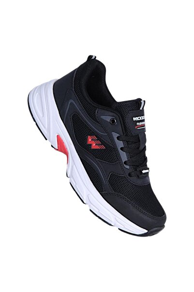 Wickers 2807 Gr Pantofi sport negri Anorak pentru băieți