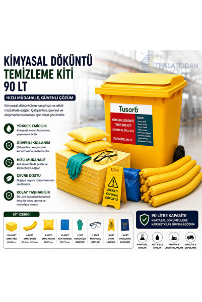 Kimyasal Döküntü Temizleme Kiti 90 Lt . BMPBM2259