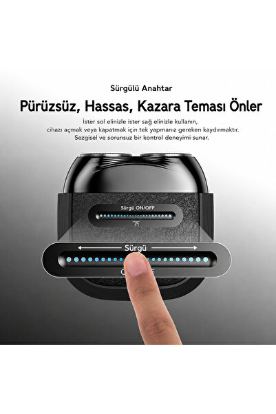 oraimo Tıraş Makinesi ORS-210N GRAPHITE GREY
