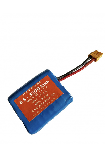 OEM Baterie Li-Ion pentru Sonar, 3S 11.1V 3200mAh cu conector XT60 – Putere ș...