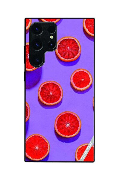 Coverscart Protective Case Cover For Samsung Galaxy S24 Ultra Orange Design M...