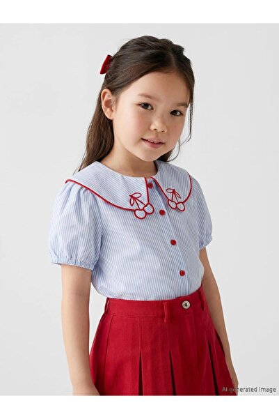 LC Waikiki Baby Collar Girl's Shirt (S6)