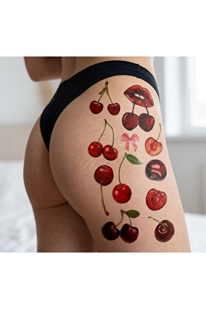 Geçici karışık desenli dövme