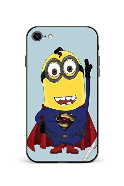 Coverscart Protective Case Cover For Apple iPhone 8 Minion Design Multicolour