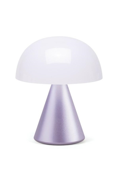 Lexon Lampă de masă LED Mina M, 7 culori, autonomie 24h, IPX4, USB-C, Mov