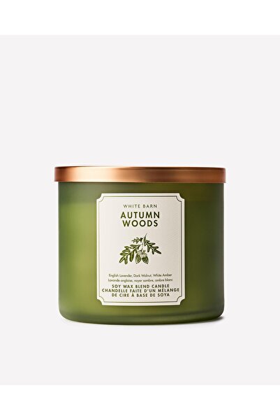 Bath & Body Works Autumn Woods Büyük Mum