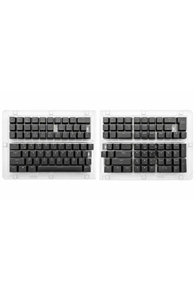 SPELT 132 Tuş Universal Mekanik Klavye Tuş Takımı Kapağı Keycap Siyah TR Layo...