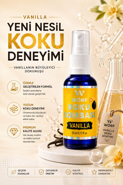 WÖRF Koku Bombası Vanilla 30 ml