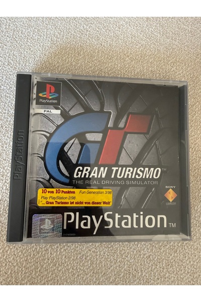 EA ps1 gran turismo orjinal oyun 10/10 kondüsyon kitapçık var playstation 1