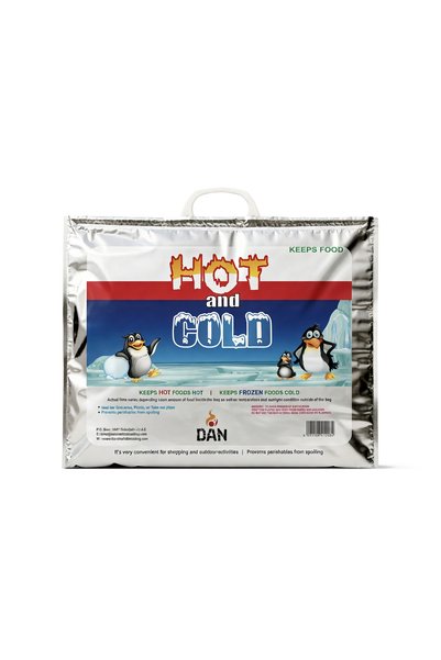 matt DAN Premium Thermal Insulated Hot & Cold Delivery & Grocery Bag (Foil Lined Reusable Cooler Bag)