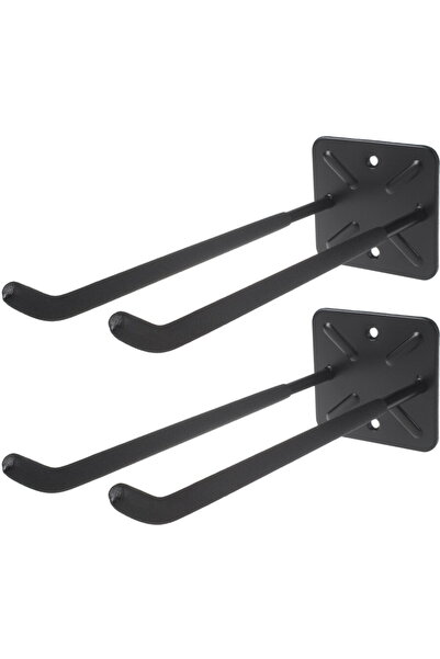 Maclean Set of 2 wall brackets for steel bicycle ladders with a maximum load ...