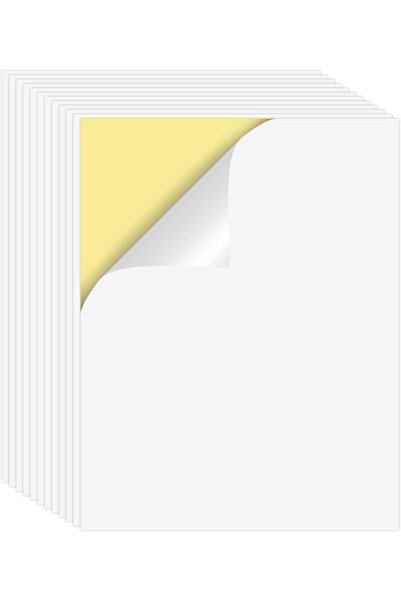 CozyNook ورق ملصقات A4 قابل للطباعة للطابعات الليزرية والنافثة للحبر، ورق نسخ...