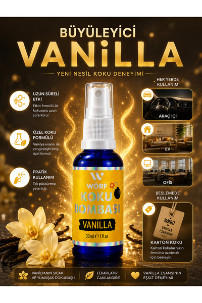 WÖRF Koku Bombası Vanilla 30 ml