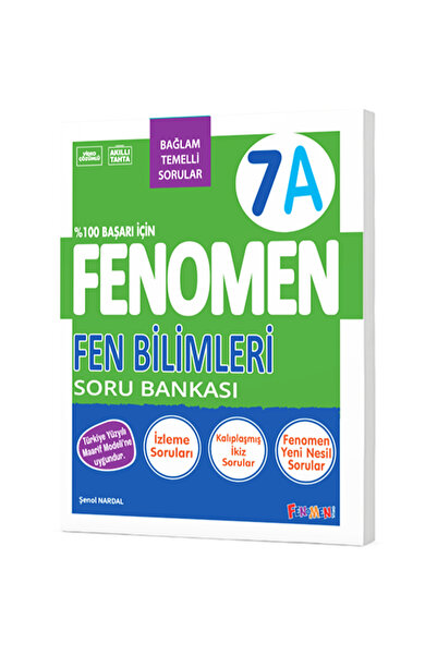 Fenomen Yayıncılık FENOMEN YAYINLARI 7.SINIF FEN BİLİMLERİ (A) SORU BANKASI