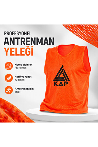 KAP Profesyonel Antrenman Yeleği – Nefes Alabilen File Spor Yeleği L Beden
