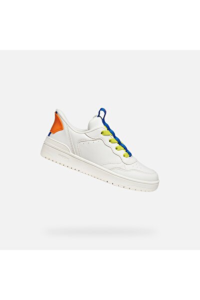 Geox Washiba Fast In - Adidași pentru băieți, Albi