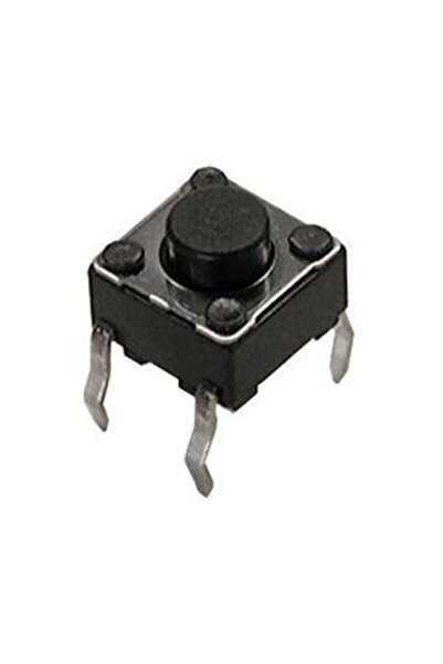 OEM MIC Button - Push Button - trough hole Color: Black