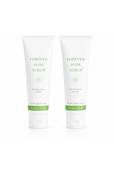 Lovisah Aloe Facial Scrub with Jojoba Microbeads, 3.5 oz (99 g), Gentle Exfol...