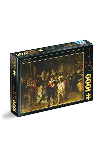 D-Toys Puzzle Rembrandt van Rijn – Puzzle pentru adulți 1000 piese – Garda de...
