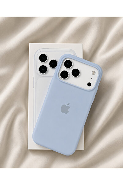 CaseKİdükkan iPhone 17 Pro Max Uyumlu Içi Kadife Lansman Premium Kılıf - Beyaz