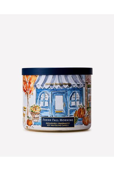Bath & Body Works Fresh Fall Morning Büyük Mum