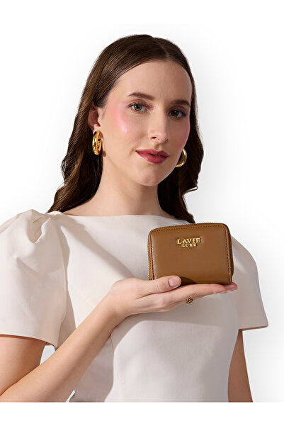 Lavie Luxe Women's Belle Small Card Wallet (Tan)
